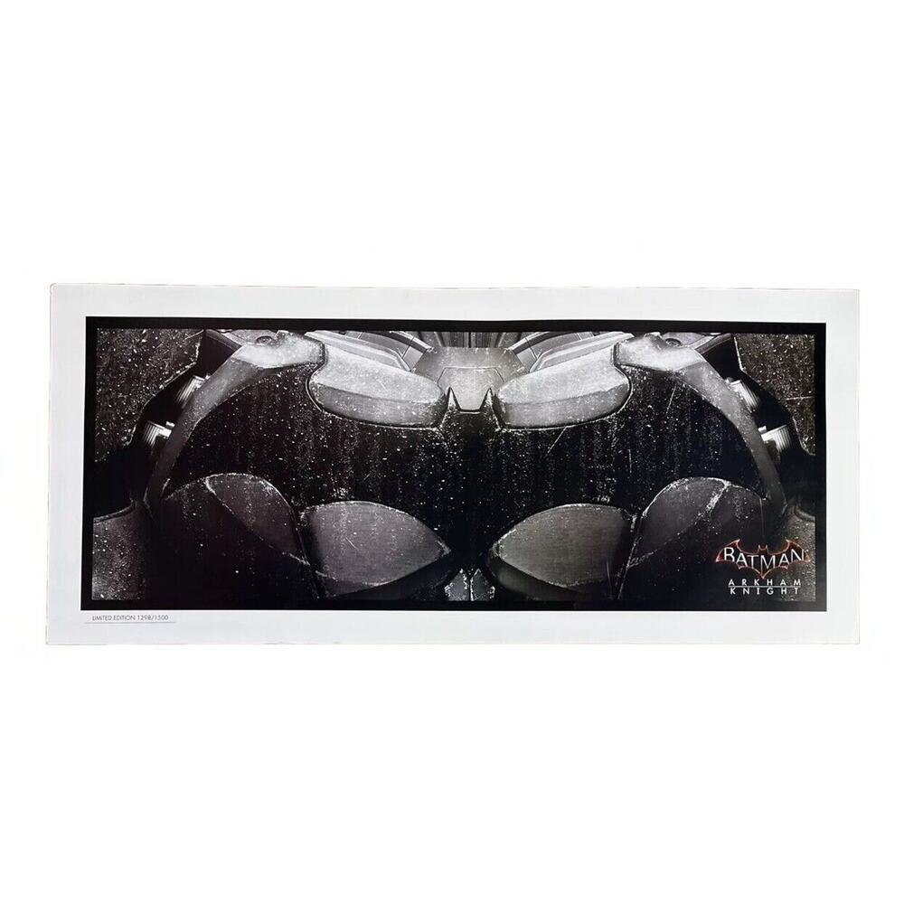 Batman Arkham Knights Warner Bros DC Comics Limited Edition Lithograph 1288/1500